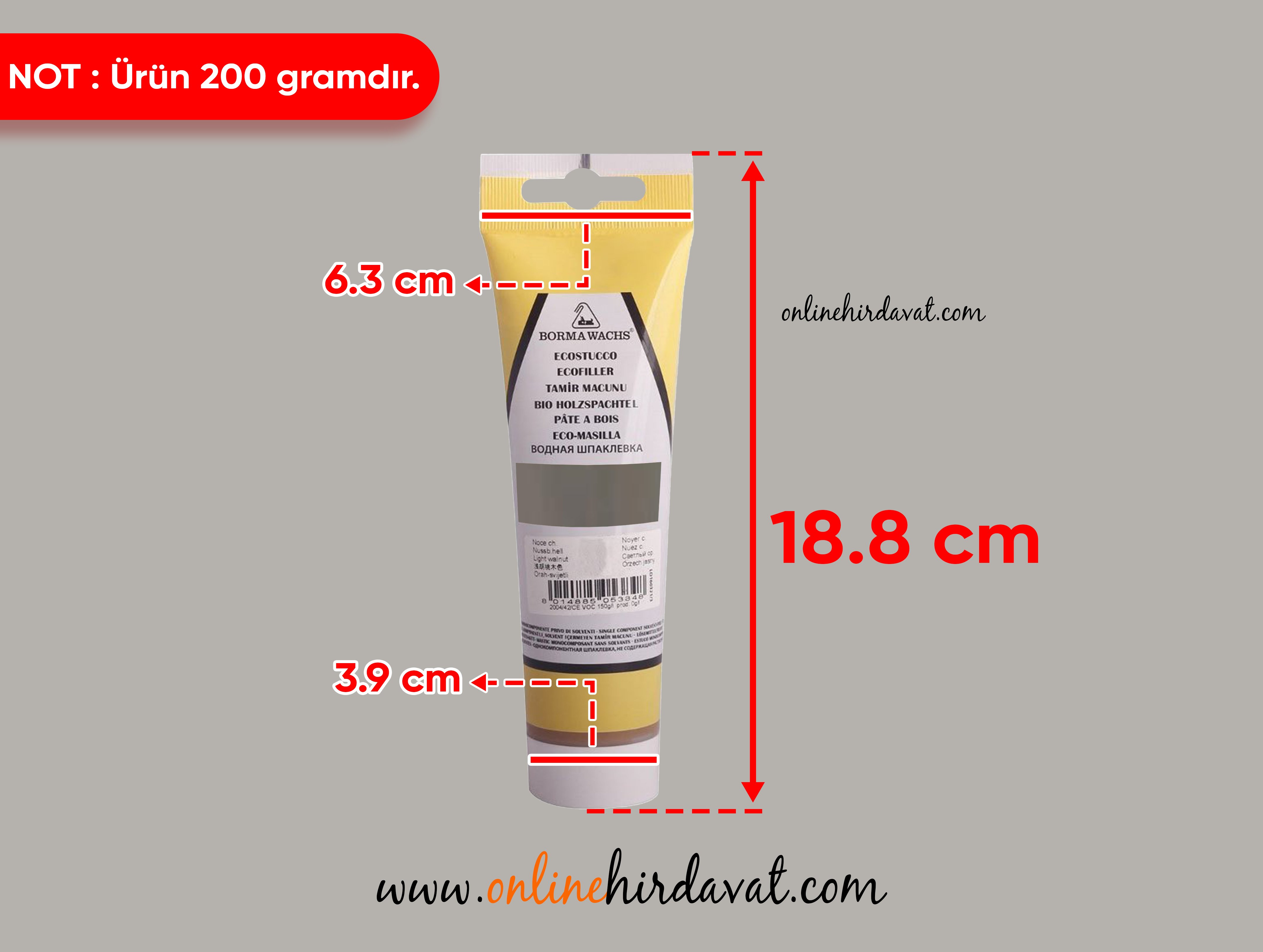 Borma Wachs Tamir Macunu Gri Online Hırdavat